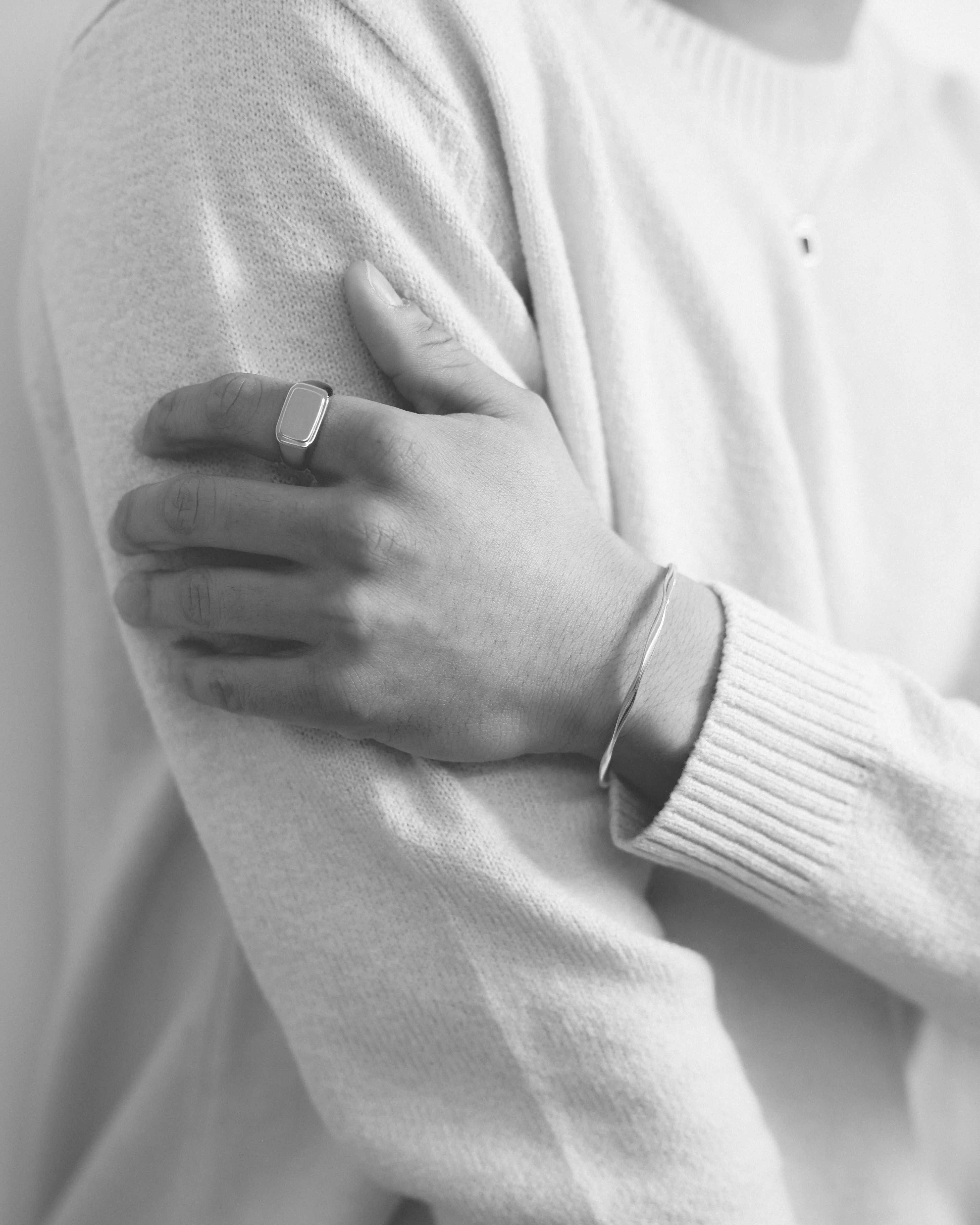 Signet Ring Silver - Image 4